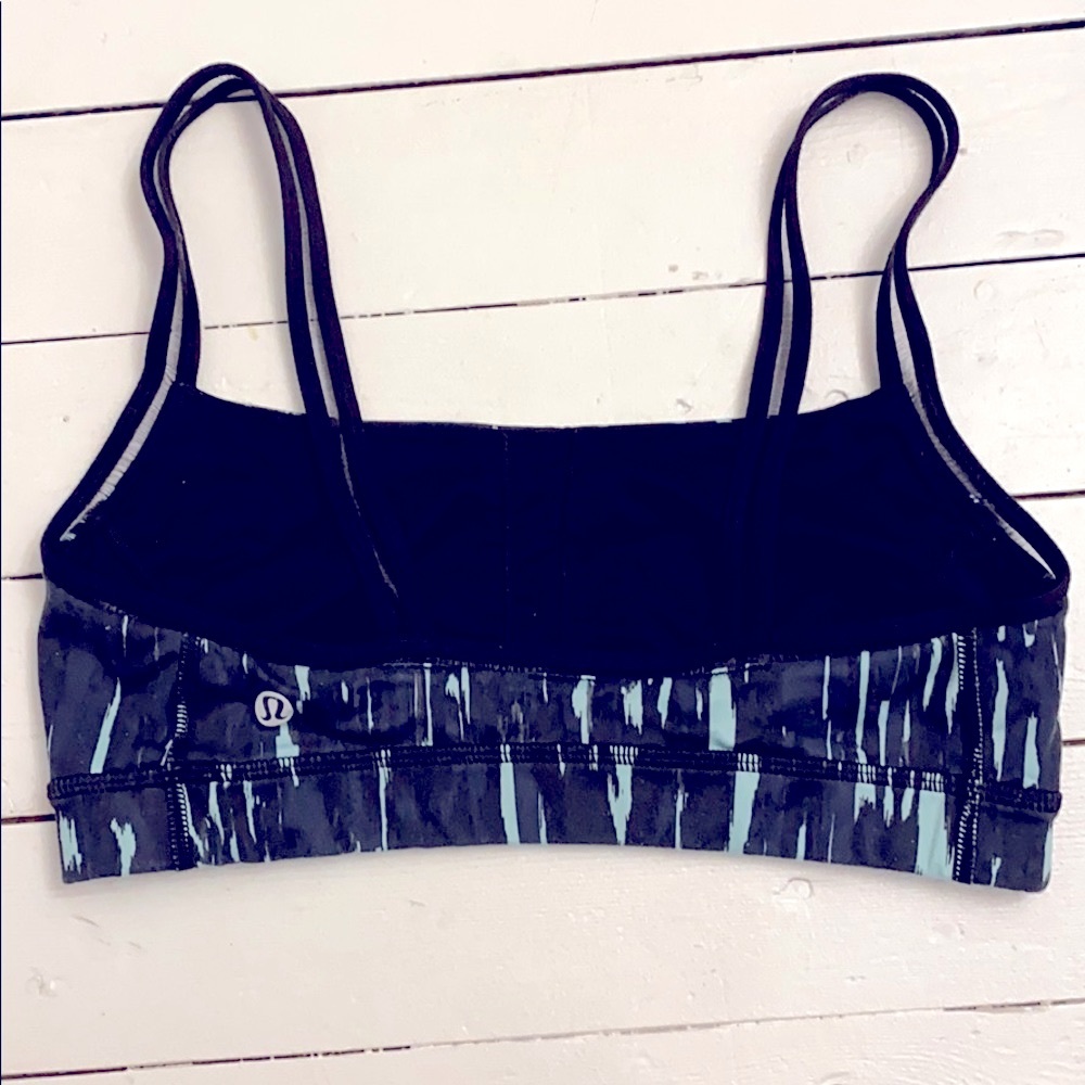 Lululemon Straight Up Mesh Strap Bra Size 6 - Picture 6 of 9
